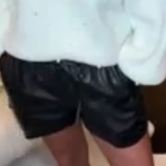 Faux Leather Shorts - Picture 4 of 4